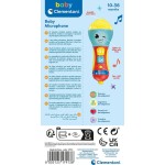 Baby Clementoni Βρεφικό Παιχνίδι Baby Mικρόφωνο Για 10-36 Μηνών 1000-17913 8005125179138