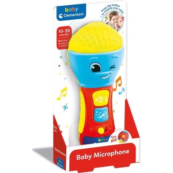 Baby Clementoni Baby Toy Baby Microphone For 10-36 Months 1000-17913 8005125179138