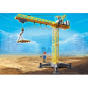 Playmobil Μεγάλος Γερανός Με Τηλεχειριστήριο 5466 4008789054661