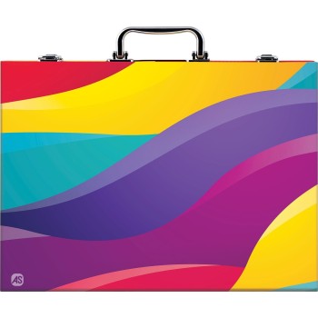 As company Deluxe Wooden Painting Box With 100 Accessories For 3+ Years 1038-82050 5203068820503