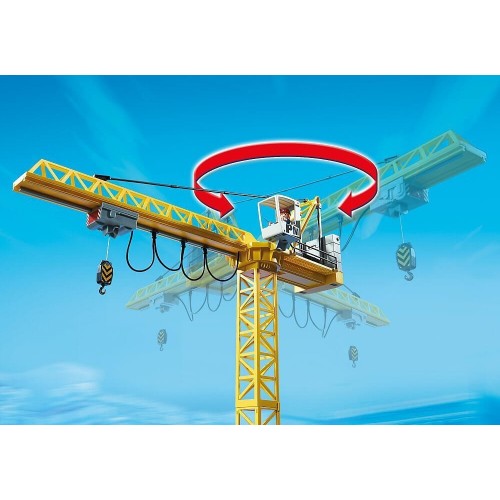 Playmobil Μεγάλος Γερανός Με Τηλεχειριστήριο 5466 4008789054661