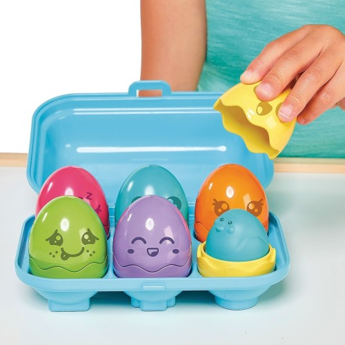 TOMY Toomies Baby toy egg Case Colored for 6+ Months 1000-73563 5011666735637