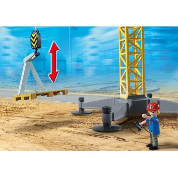 Playmobil Μεγάλος Γερανός Με Τηλεχειριστήριο 5466 4008789054661