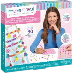Make It Real Jewerly Clay Charm DIY Jewelry Kit 1422 695929014223