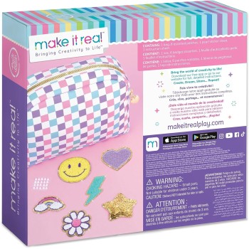 Make It Real Fashion Bag With Patches 1460 695929014605