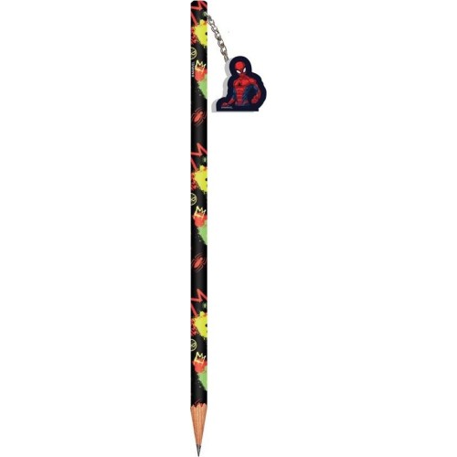 Diakakis imports Spiderman Spider-man Pencil With Eraser 2 Drawings 000508387 5205698668456