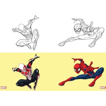 Diakakis imports Spiderman Τετράδιο Καρφίτσα Spider-Man 17X25 Εκ. 40 Φύλλα 000508414 5205698687440