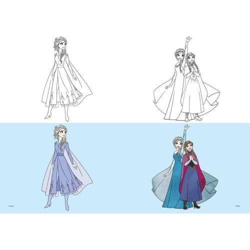 Diakakis imports Τετράδιο Καρφίτσα Disney Frozen 17X25 Εκ. 40 Φύλλα 000564464 5205698687365