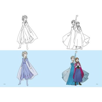 Diakakis imports Disney Frozen Pin Notebook 17X25 Cm. 40 Sheets 000564464 5205698687365
