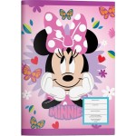 Diakakis imports Disney Minnie Mouse Pin Notebook 17X25 Cm. 40 Sheets 000564466 5205698687617