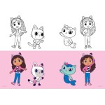 Diakakis imports Gabbys Dollhouse Pin Notebook 17X25 Cm. 40 Sheets 000574064 5205698687419