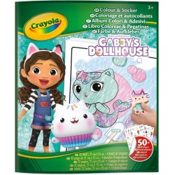 Crayola Coloring Book and Gabbys Dollhouse 04-7025 071662470258