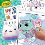 Crayola Coloring Book and Gabbys Dollhouse 04-7025 071662470258
