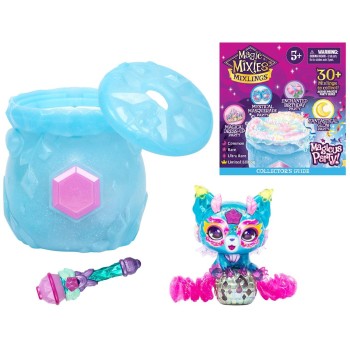 Giochi Preziosi Magic Mixies Magic Mixlings S4 - Magicus Party Figure In Cauldron MG014000 8056379165002