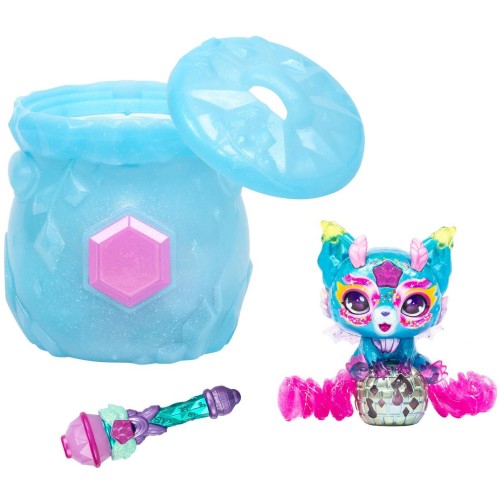 Giochi Preziosi Magic Mixies Magic Mixlings S4 - Magicus Party Figure In Cauldron MG014000 8056379165002