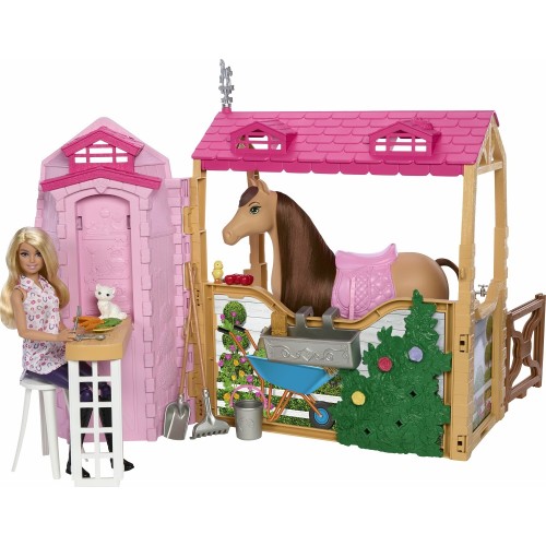 Mattel Barbie Mysteries The Great Horse Chase Ultimate Stable Playset HXJ44 194735230976