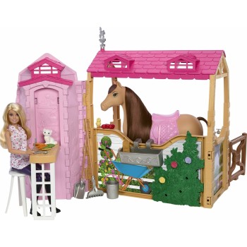 Mattel Barbie Mysteries The Great Horse Chase Ultimate Stable Playset HXJ44 194735230976