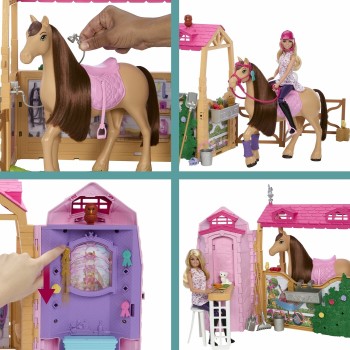 Mattel Barbie Mysteries The Great Horse Chase Ultimate Stable Playset HXJ44 194735230976