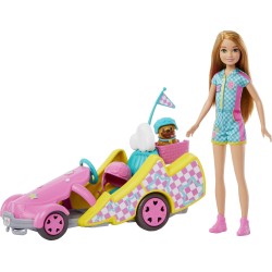 Mattel Barbie Stacie Doll And Vehicle Go Kart HRM08 194735180325