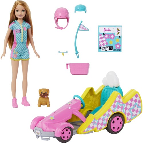 Mattel Barbie Stacie Doll And Vehicle Go Kart HRM08 194735180325