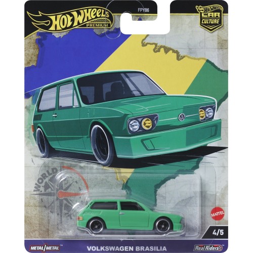 Mattel Hot Wheels Car Culture Volkswagen Brasilia Όχημα Παιχνίδι FPY86 / HRV82 194735186884