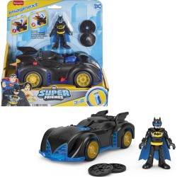 Mattel Fisher-Price Imaginext DC Super Friends Shake And Spin Batmobile M5649 / HRP08 194735182510
