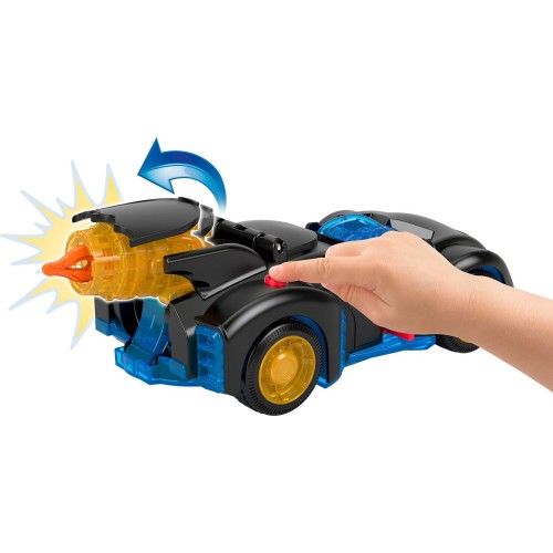 Mattel Fisher-Price Imaginext DC Super Friends Shake And Spin Batmobile Όχημα Παιχνίδι M5649 / HRP08 194735182510