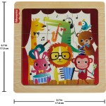 Mattel Fisher-price Wooden Jigsaw Puzzle HXV15 / HXV18 194735238583