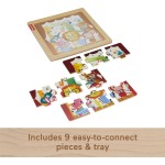 Mattel Fisher-price Wooden Jigsaw Puzzle HXV15 / HXV18 194735238583