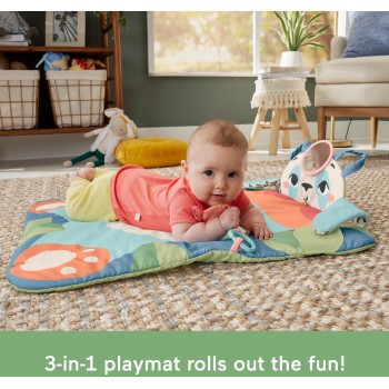 Mattel Fisher-Price Χαλάκι Γυμναστήριο Βρεφικό Και Στρώμα Παιχνιδιού HKD65 194735101542