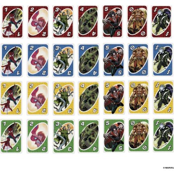 Mattel Spiderman Games UNO The Amazing Spider-Man Παιχνίδι Καρτών HXY08 194735241415