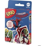 Mattel Spiderman Games UNO The Amazing Spider-Man Παιχνίδι Καρτών HXY08 194735241415