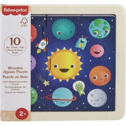 Mattel Fisher-price Wooden Jigsaw Puzzle HXV15 / HXV16 194735238613
