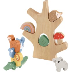 Mattel Fisher-Price Ξύλινα Δέντρα Ισορροπίας Εκπαιδευτικό Παιχνίδι HXT87 194735238224