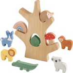 Mattel Fisher-Price Ξύλινα Δέντρα Ισορροπίας Εκπαιδευτικό Παιχνίδι HXT87 194735238224