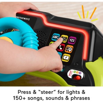 Mattel Fisher-Price Baby & Toddler Learning Toy Laugh & Learn Sit & Steer Driver Car HYR91 194735254699