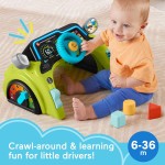 Mattel Fisher-Price Baby & Toddler Learning Toy Laugh & Learn Sit & Steer Driver Car HYR91 194735254699