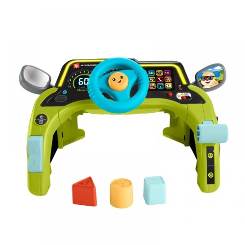 Mattel Fisher-Price Laugh & Learn Sit & Steer Εκπαιδευτικό Αυτοκίνητο HYR91 194735254699