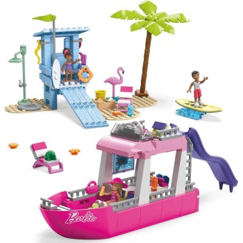MEGA Barbie Malibu Dream Boat HPN79 194735164400