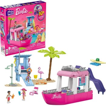 MEGA Barbie Malibu Dream Boat HPN79 194735164400