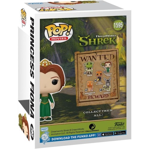 Funko Pop! Movies: Shrek - Princess Fiona N.1595 094052 889698811736