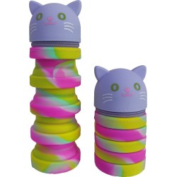 Diakakis imports Must Collapsible Silicone Case With Animals Purple 000585721 5205698691287