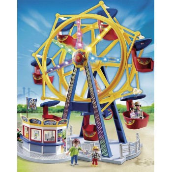 Playmobil Ρόδα Λούνα Παρκ Με Φώτα 5552 4008789055521