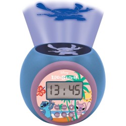 Lexibook Disney Stitch Stitch Ρολοί Ξυπνητήρι Με Προτζέκτορα Και Χρονομετρητή 25.RL977D 3380743104683