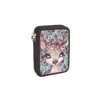 back me up BMU Διπλή Γεμάτη Κασετίνα Deer 357-10100 5204549146815