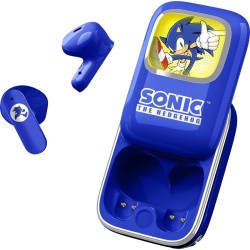 otl technologies Sh1266 Sonic The Hedgehog Slide Open Led Light Up Display Tws Earphone  5055371628969