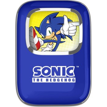 otl technologies Sh1266 Sonic The Hedgehog Slide Open Led Light Up Display Tws Earphone  5055371628969