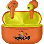 otl technologies Cb1220 Crash Bandicoot Tws Earphones With Wireless Charging Case Orang  5055371628112