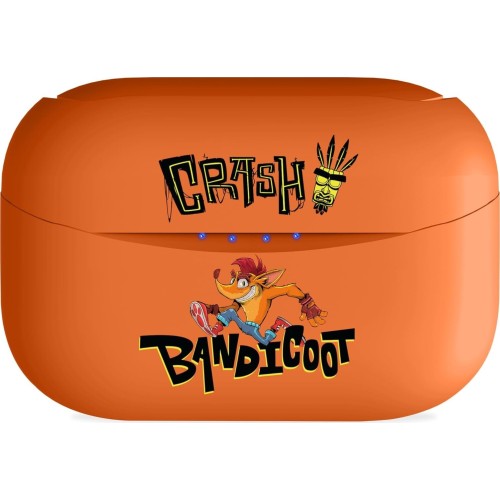 otl technologies Cb1220 Crash Bandicoot Tws Ακουστικά Με Θήκη Ασύρματης Φόρτισης  5055371628112
