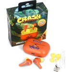 otl technologies Cb1220 Crash Bandicoot Tws Earphones With Wireless Charging Case Orang  5055371628112